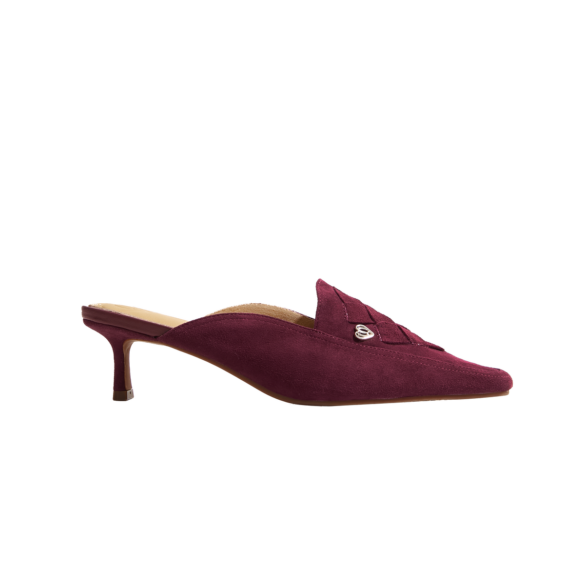 PAT Mules in Ruby – 1001 Officiel